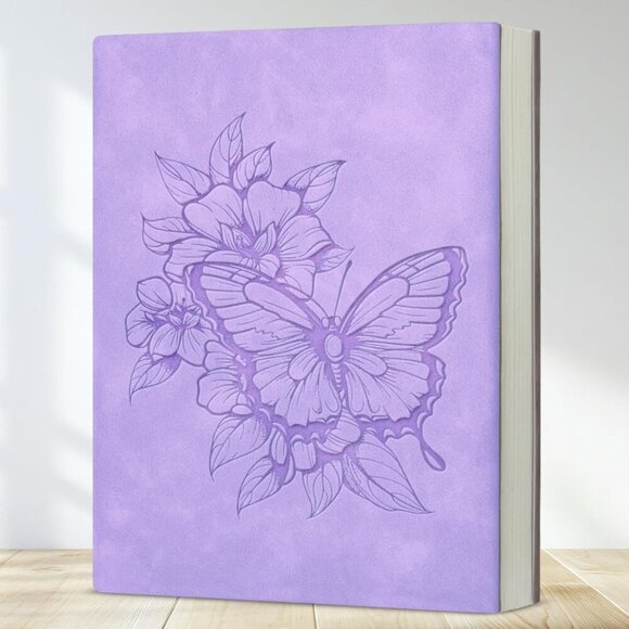 Butterfly and Flowers Softback Notebook Journal NWT - Picture 4 of 7